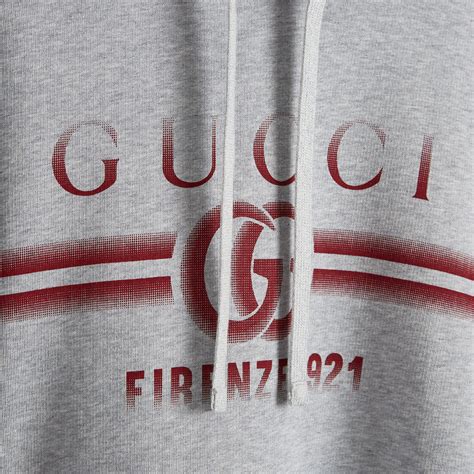 gucci hoodie grey replica|Gucci interlocking hoodie.